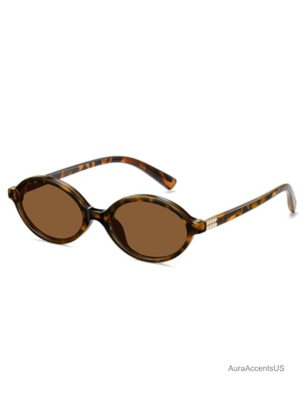 Retro Oval Sunglasses Trendy Classic UV400 Protection Womens